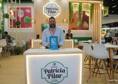 Bruno Carvalho de la empresa Demo Douro, exportador de manzanas de Portugal