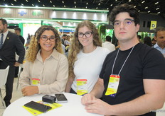 Tatiane Bispo de Agropecuaria Nossa Senhora, Mariane Martinelli y Thiago Promicia de Itacitrus de Brasil