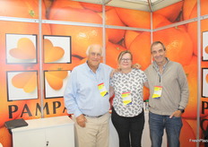 Equipo de Trebol Pampa de Argentina con Patricia Roux