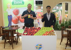 Victor Laurent y Martín Orozco de Distrimex de Francia