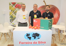 Equipo de Ferreira da Silva de Portugal con Francisco Fragoso, Vitor Fonseca y Ricardo Ramos