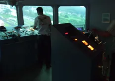 Simulación desde el interior de un buque