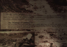 "Uno de los tramos más difíciles. El "Corte Culebra"