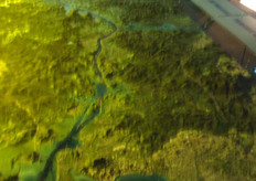 Una maqueta a escala entre el Atlántico y el Pacífico