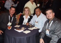 Representantes de México, también tomaron parte del evento de bienvenida.