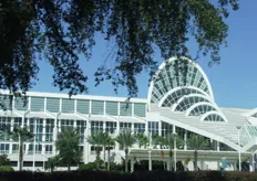 Parte del Centro de Convenciones del Condado de Orange en Florida.