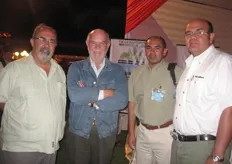 De izq a der. Embajador Guillermo Russo Checa; James Mc Donald Checa; Jorge Ortiz Faucheux.