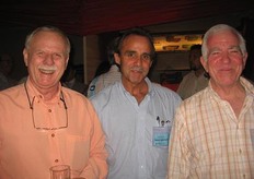Richard Durkin, Chesnut Hill Farms;Eduardo Santa María, de NoragroPerú; John Ordman.