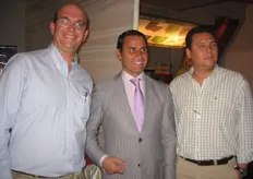 Daniel Bustamante, presidente de APEM, Andrés Muñoz, vice presidente de Interbank