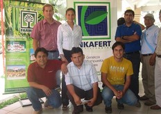 Todo el equipo de ventas y Marketing de Farmex entre ellos Wualdir Pintado, Nesky López y Christian Riega