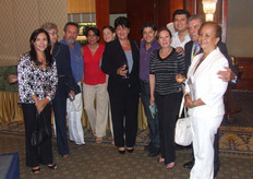 Artistas de la Muestra Pictorica en el Foro Internacional del Banana y las Frutas Frescas