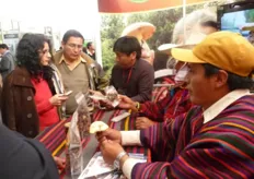 Productores de Hongos comestibles de Marayhuaca, de la sierra de Lambayeque