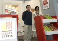Fidel Llorenx i Roca y Imma Oliveras i Figerola de Girona Fruits