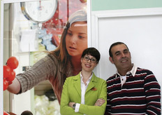 Susana y Gabriel (Restaurante Golf Playa Serena) posaron expontaneamente para la foto