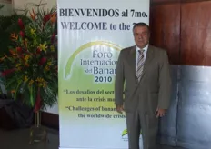 Eduardo Ledesma, Director Ejecutivo de la Asociación de Exportadores de Banano del Ecuador (AEBE)