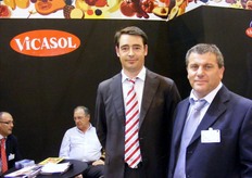 Stephan Van Marrewijk del Departamento Comercial y Juan Antonio Gonzalez Presidente de Vicasol