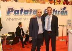 José Beltran Díaz de Patatas Beltran con Wouter Mutsaers de Stet Holland
