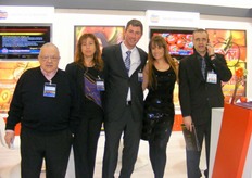 El grupo de Diego Martínez e Hijos,S.L. compuesto por Toni García, Juani Martínez, Francisco Bou, Stela Ignacio y Juan Ramón Vilalta.