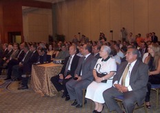 "Asitentes a la conferencia sobre "El Mercado de la Unión Europea"