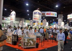 Pabellón de México durante la PMA