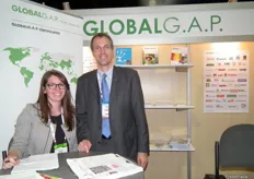 Kristian Moeller, director de GLOBAL G.A.P. junto con Lauren Newkirk