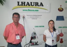 Orlando Durango y Mónica Agudelo de LHAURA