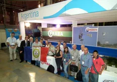 Argentina participó activamente en Expo Agrofuturo 2012 por medio de un Stand en el cual empresas de la Provincia de Santa Fe (Argentina) expusieron su oferta para la agro industria.