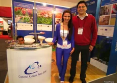 Margie de la Portilla y Arturo Zaldivar de Control Union Perú
