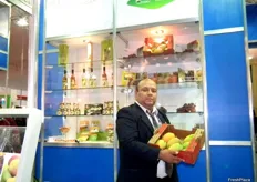 Fabián Zapata del Consorcio Agroexportador del Perú (CAP) quienes producen uvas de mesa y mangos