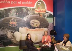 Almudena Pérez, Piedad Sánchez y Esmeralda García, de Frutas Somevisa