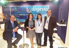 Antonio Cebrián, Belén Manrique, Paula Álvarez y Carlos Campos, de Logesta.