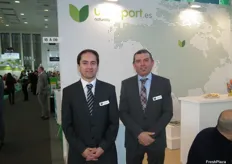Thomas Andersson, Director Comercial de Unexport, y Diego Díaz, Presidente de Unexport, representando a la empresa murciana que ya cuenta con 16 socios.