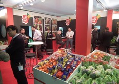 Stand de Difrusa en plena actividad comercial.