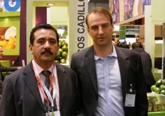 Rodrigo Calderón Arias y Andreas Schindler, de Don Limon, que es la marca de Pilz Schindler en Hamburgo, Alemania.