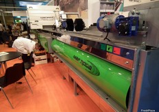 Máquina clasificadora en el stand de Maf Roda.