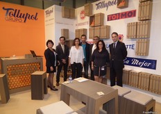 Equipo de Tollupol- Joaquín Llusar, en su primer stand en Fruit Attraction.