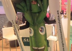 Brócoli con patinas de Agrícola Santa Eulalia con los cubiertos preparados para su degustación.