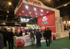 Stand del grupo CMR, importador, exportador y distribuidor de frutas y hortalizas en todo el mundo.