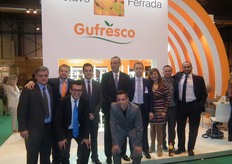 Personal del stand de Grupo Gufresco - Gustavo Ferrada.