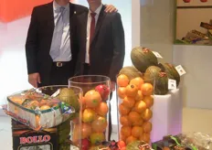 Stand de BOLLO INTERNATIONAL FRUITS empresa dedicada a la producción de cítricos y melones de alta gama.