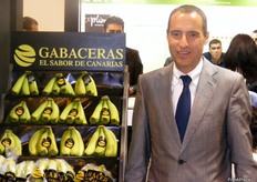 Plátanos expuestos en el stand de Bargosa.