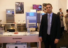 Lluís Miró, de Bizerba Iberia España. Bizerba es una empresa de tecnología que opera a escala mundial y es líder en el mercado en muchos sectores para soluciones de sistema profesionales en el campo de pesaje, etiquetado, inspección y visión artificial como Food Service.