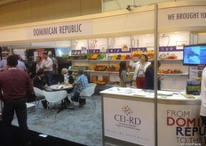 Pabellón de la República Dominicana.