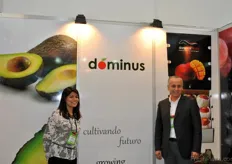 Melisa Caballero y Javier Delgado, de Dominus. Dominus se ha convertido en uno de los principales exportadores peruanos y suministradores de los supermercados europeos más importantes.