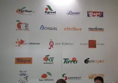 Empresas representadas por Asociex en Fruit Logistica.