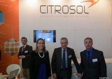 Equipo directivo de Citrosol, especialista en soluciones poscosecha. Para esta temporada han lanzado de forma exitosa el Sistema Citrocide PCP para la resistencia al podrido en todas las variedades de pimiento.