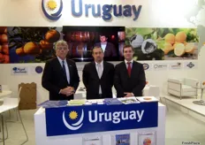 Miembros responsables de la promoción de inversiones y exportaciones de Uruguay.