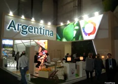 Stand en representación de distintas empresas argentinas.