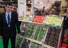 Marcello Gomes, Sales Manager de Soleil Roy International, empresa francesa productora y comercializadora de lechuga, escarola, alcachofa y patatas tempranas