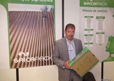 Frank Crépin, Director de la sección de Mercados Agrícolas en SaikaPack, empresa productora de envases de papel y cartón corrugado.